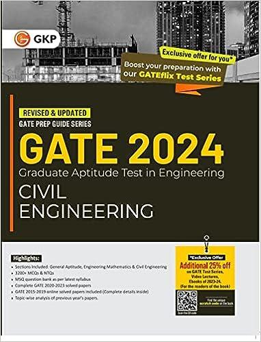 gate 2024 graduate aptitude test in engineering civil engineering 2024 edition gkp 9356812349, 978-9356812345