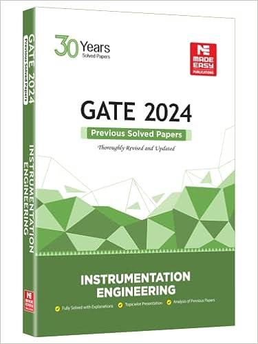 GATE 2024 Previous Year Solved Papers Instrumentation Engineering