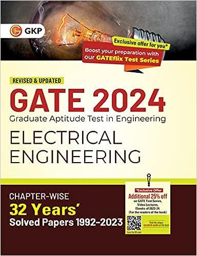 gate 2024 electrical engineering chapter wise 32 years solved papers 1992-2023 2023 edition gk 9356811865,