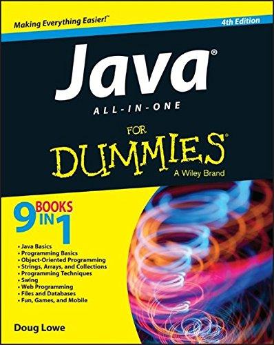 java all-in-one for dummies 4th edition doug lowe 1118408039, 978-1118408032