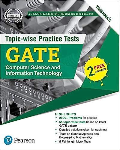Topic Wise Practice Tests For GATE Computer Science And Information Technology
