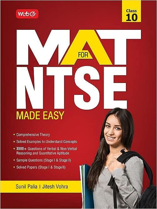 mat ntse made easy 1st edition jitesh vohra sunil palia 9355554001, 978-9355554000
