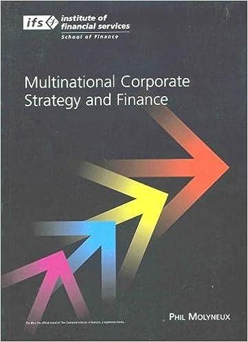 multinational corporate strategy and finance 1st edition phil molyneux 1845160614, 978-1845160616