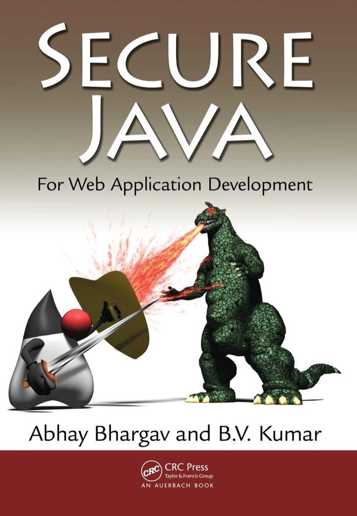 secure java 1st edition abhay bhargav, b. v. kumar 1439823510, 978-1439823514