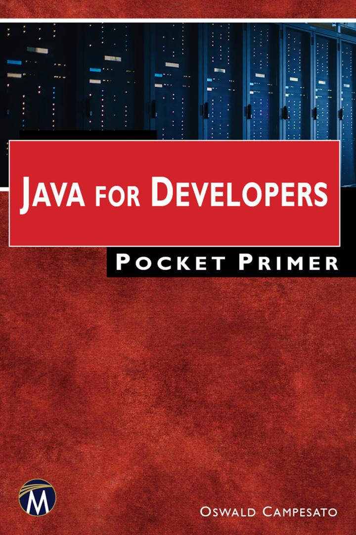 java for developers pocket primer 1st edition oswald campesato 1683925491, 978-1683925491