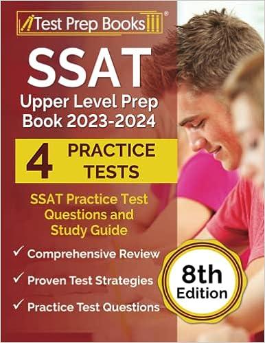 ssat upper level prep book 2023-2024 - 4 practice test ssat practice test questions and study guide 8th