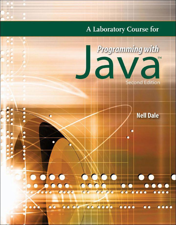 programming and problem solving with java 2nd edition nell dale 0763758272, 978-0763758271