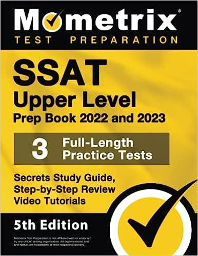 ssat upper level prep book 2022 and 2023 secrets study guide step by step review video tutorials 5th edition