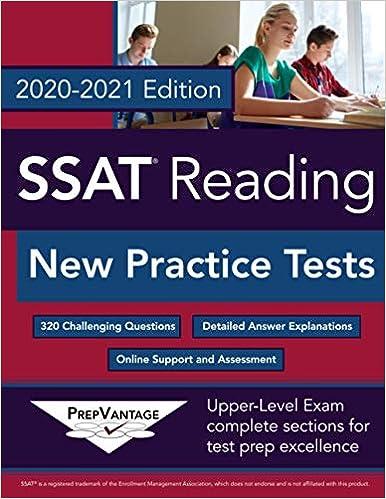 ssat reading new practice tests 2020-2021 2021 edition prepvantage b08jf17qyx, 979-8688838152