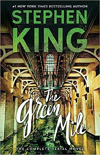 the green mile  stephen king 1501192264, 978-1501192265