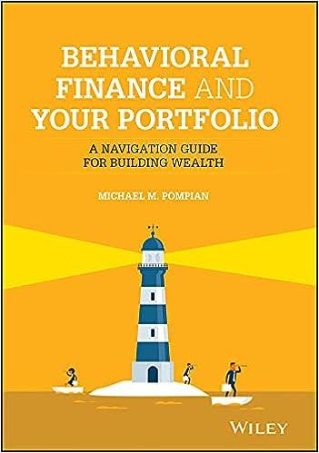 behavioral finance and your portfolio a navigation guide for building wealth 1st edition michael m. pompian