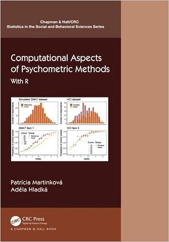 computational aspects of psychometric methods 1st edition patricia martinková, adéla hladká 0367515393,