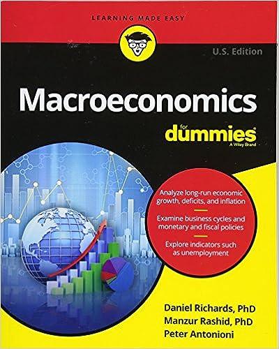 macroeconomics for dummies 1st edition dan richards, manzur rashid, peter antonioni 1119184428, 978-1119184423