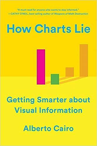 how charts lie getting smarter about visual information 1st edition alberto cairo 0393358429, 978-0393358421