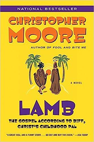 lamb the gospel according to biff christs childhood pal  a novel  christopher moore 0380813815, 978-0380813810
