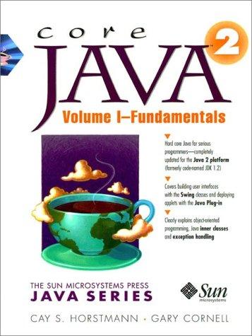 core java 1.2 volume 1 fundamentals 1st edition cay s. horstmann 0130819336, 978-0130819338