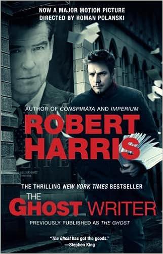 the ghost writer  robert harris 1439190550, 978-1439190555