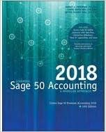 Learning Sage 50 Accounting 2018 A Modular Approach
