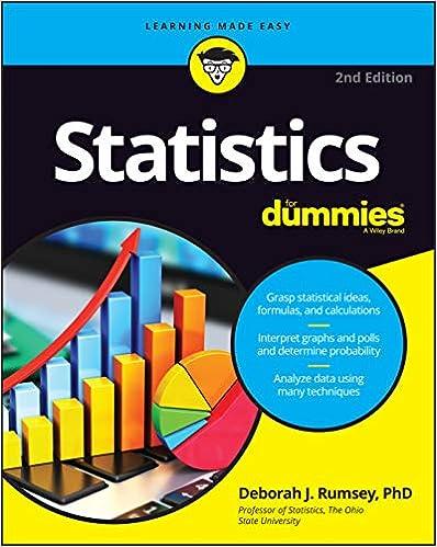 statistics for dummies 2nd edition deborah j. j. rumsey 1119293529, 978-1119293521