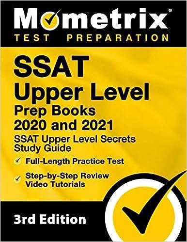 SSAT Upper Level Prep Books 2020 And 2021 SSAT Upper Level Secrets Study Guide