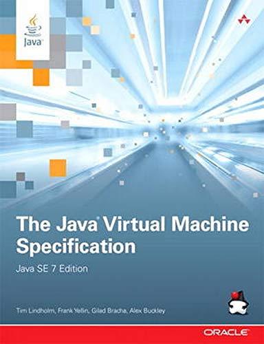 the java virtual machine specification, java se 7 edition 3rd edition tim lindholm, frank yellin, gilad