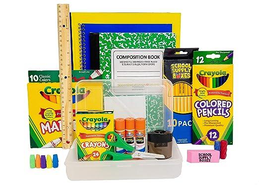 crayola back to school supply box  crayola b07fg9k4zv