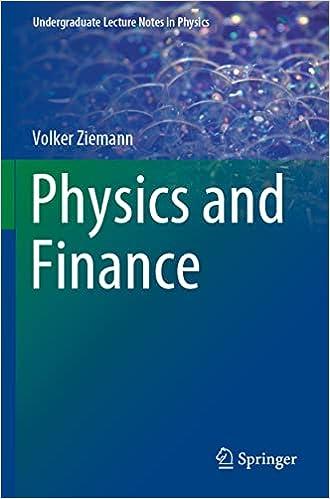 physics and finance 1st edition volker ziemann 3030636453, 978-3030636456