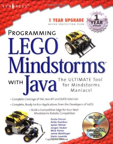 programming lego mindstorms with java 1st edition syngress 1928994555, 978-1928994558