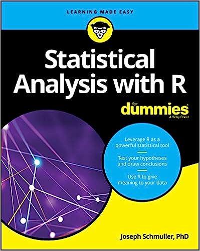 statistical analysis with r for dummies 1st edition joseph schmuller 1119337062, 978-1119337065