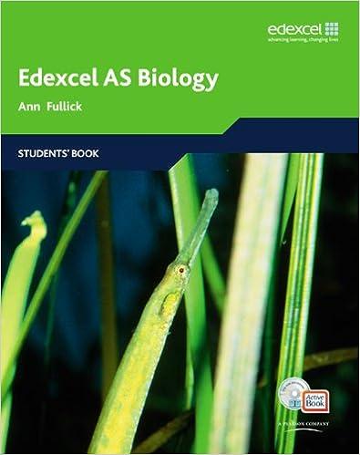 edexcel as biology student book 1st edition ann fullick 1405896329, 978-1405896320