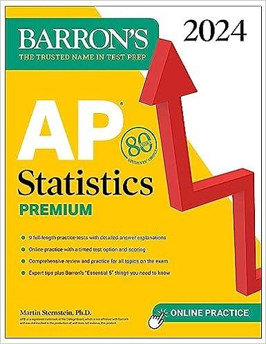 ap statistics premium 2024 1st edition martin sternstein ph.d. 1506288146, 978-1506288147