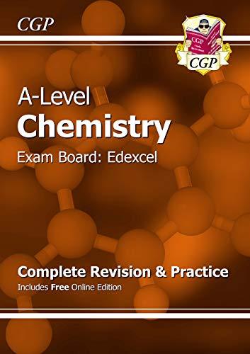 edexcel a level chemistry complete revision and practice 1st edition cgp books 1789081300, 978-1789081305