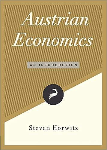 austrian economics an introduction 1st edition steven horwitz 1948647958, 978-1948647953