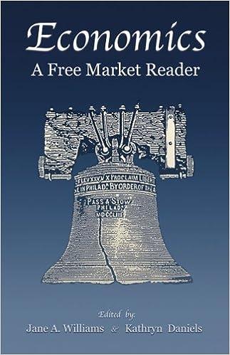 economics a free market reader 1st edition jane a. williams, kathryn daniels 0942617444, 978-0942617443
