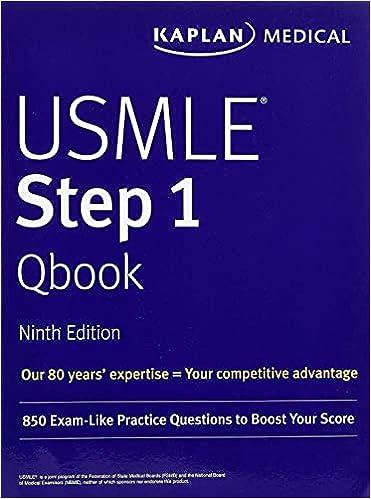 usmle step 1 qbook 9th edition kaplan medical 1506250262, 978-1506250267