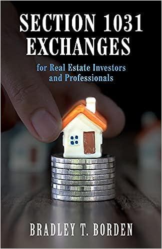 section 1031 exchanges for real estate investors and professionals 1st edition bradley borden 1600425399,
