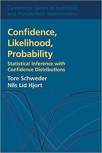 confidence likelihood probability statistical inference with confidence distributions 1st edition tore