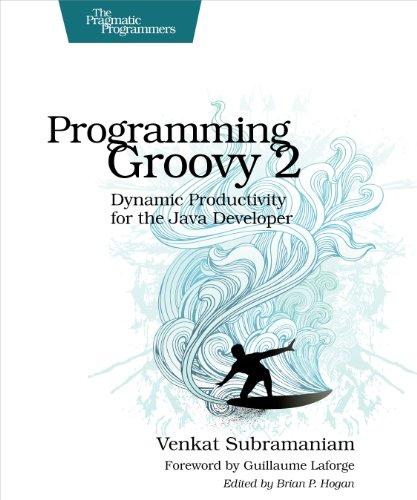 programming groovy 2 dynamic productivity for the java developer pragmatic programmers 1st edition venkat