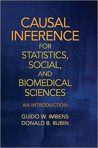 causal inference for statistics social and biomedical sciences an introduction 1st edition guido w. imbens ,