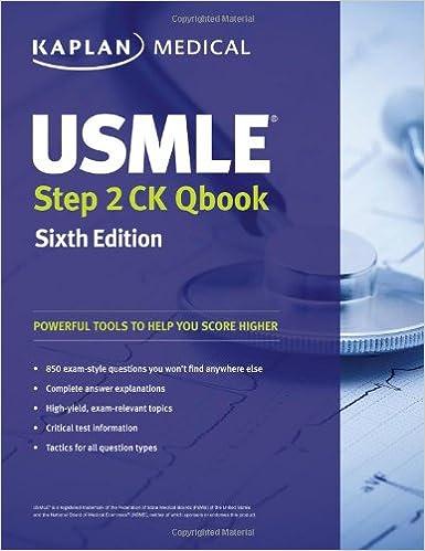 usmle step 2 ck qbook powerful tool  to help you score you higher 6th edition kaplan 1419550489,