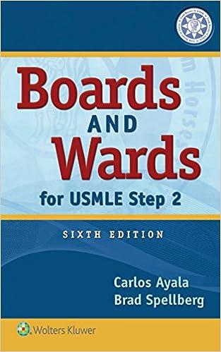boards and wards for usmle step 2 6th edition dr. carlos ayala m.d, brad spellberg md fidsa 149634989x,