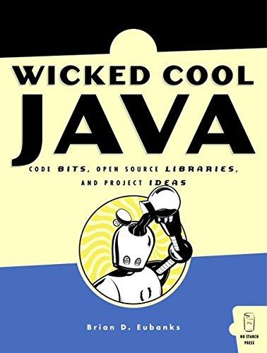 wicked cool java code bits open source libraries and project ideas 1st edition brian d. eubanks 1593270615,