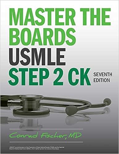 master the boards usmle step 2 ck 7th edition conrad fischer md 1506281206, 978-1506281209