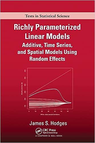 richly parameterized linear models texts in statistical science 1st edition james s. hodges 0367533731,