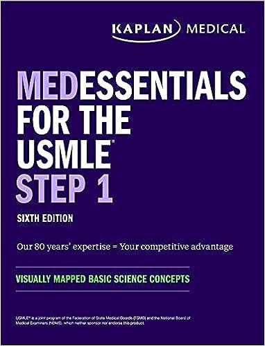 medessentials for the usmle step 1 visually mapped basic science concepts 6th edition kaplan medical