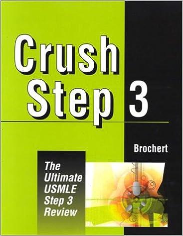 crush step 3 the ultimate usmle step 3 review 1st edition adam brochert md 1560534842, 978-1560534846