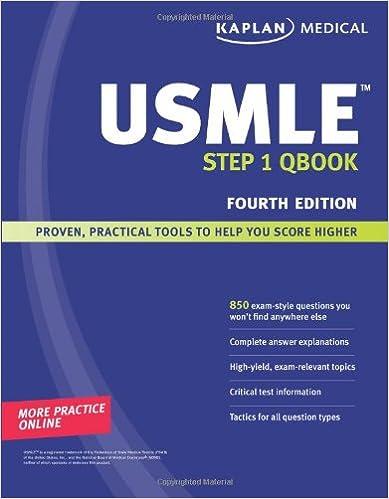 usmle step 1 qbook proven practical tools to help you score higher 4th edition kaplan 1419553151,