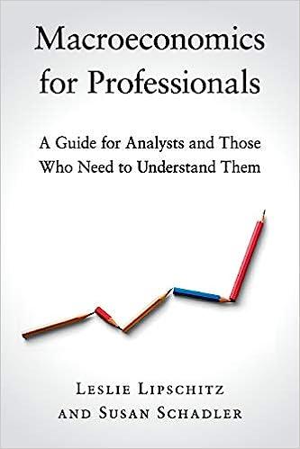 Macroeconomics For Professionals A Guide For Analysts And Those Who Need To Understand Them