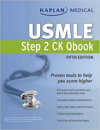 usmle step 2 ck qbook proven tools to help you score higher 5th edition kaplan 1609782267, 978-1609782269