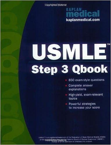 usmle step 3 qbook 1st edition kaplan medical 0743262417, 978-0743262415